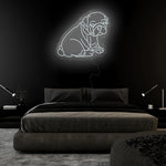 "Bulldogg" LED Neonschild Sign - NEONEVERGLOW