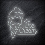 " Ice Cream Eis" LED Neonschild - NEONEVERGLOW