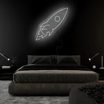 "Rakete" LED Neonschild Sign - NEONEVERGLOW