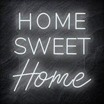 "Home Sweet Home" LED Neonschild Sign Schriftzug - NEONEVERGLOW