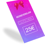 Neoneverglow -  Gutschein - NEONEVERGLOW