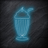 "Milchshake" LED Neonschild - NEONEVERGLOW