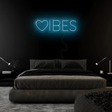 "Herz Vibes" LED Neonschild Sign - NEONEVERGLOW