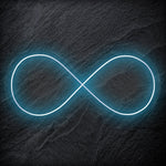 "Unendlich" LED Neonschild Schriftzug Sign - NEONEVERGLOW