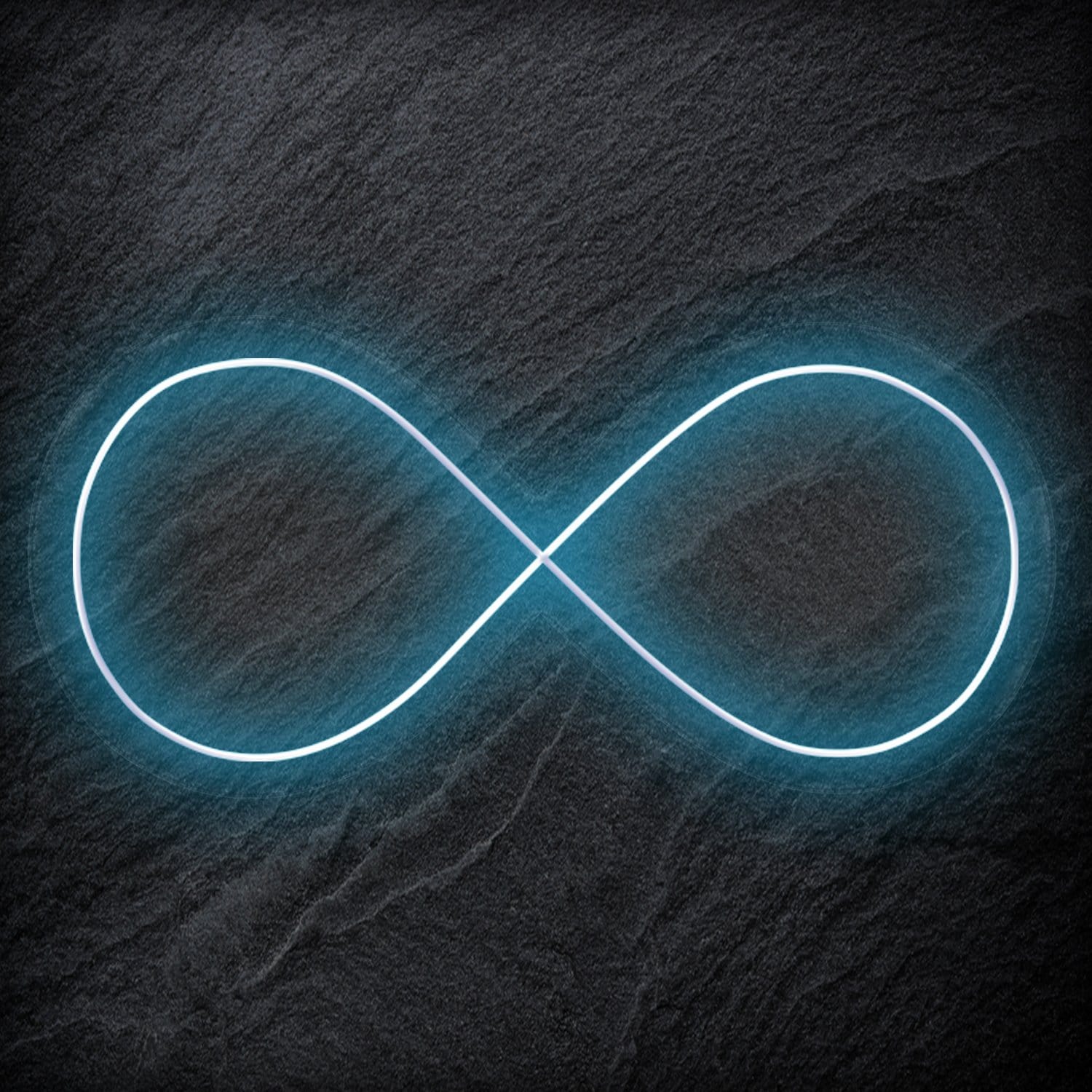 "Unendlich" LED Neonschild Schriftzug Sign - NEONEVERGLOW
