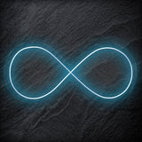 "Unendlich" LED Neonschild Schriftzug Sign - NEONEVERGLOW