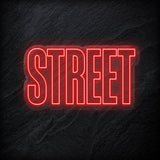 "Street" LED Neon Schriftzug - NEONEVERGLOW