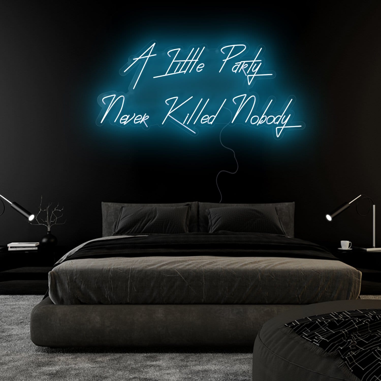 "A Little Party" LED Neon Sign Schriftzug - NEONEVERGLOW