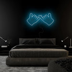 "Together" LED Neonschild Sign Schriftzug - NEONEVERGLOW