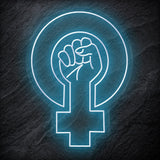 " Hoffnung Glaube" LED Neonschild - NEONEVERGLOW