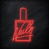 "Nails" LED Neonschild Sign - NEONEVERGLOW