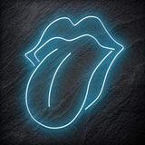 "Lips" LED Neonschild Schriftzug Sign - NEONEVERGLOW