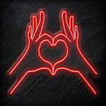 "Liebespaar" LED Neonschild - NEONEVERGLOW