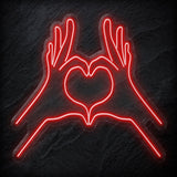 "Liebespaar" LED Neonschild - NEONEVERGLOW