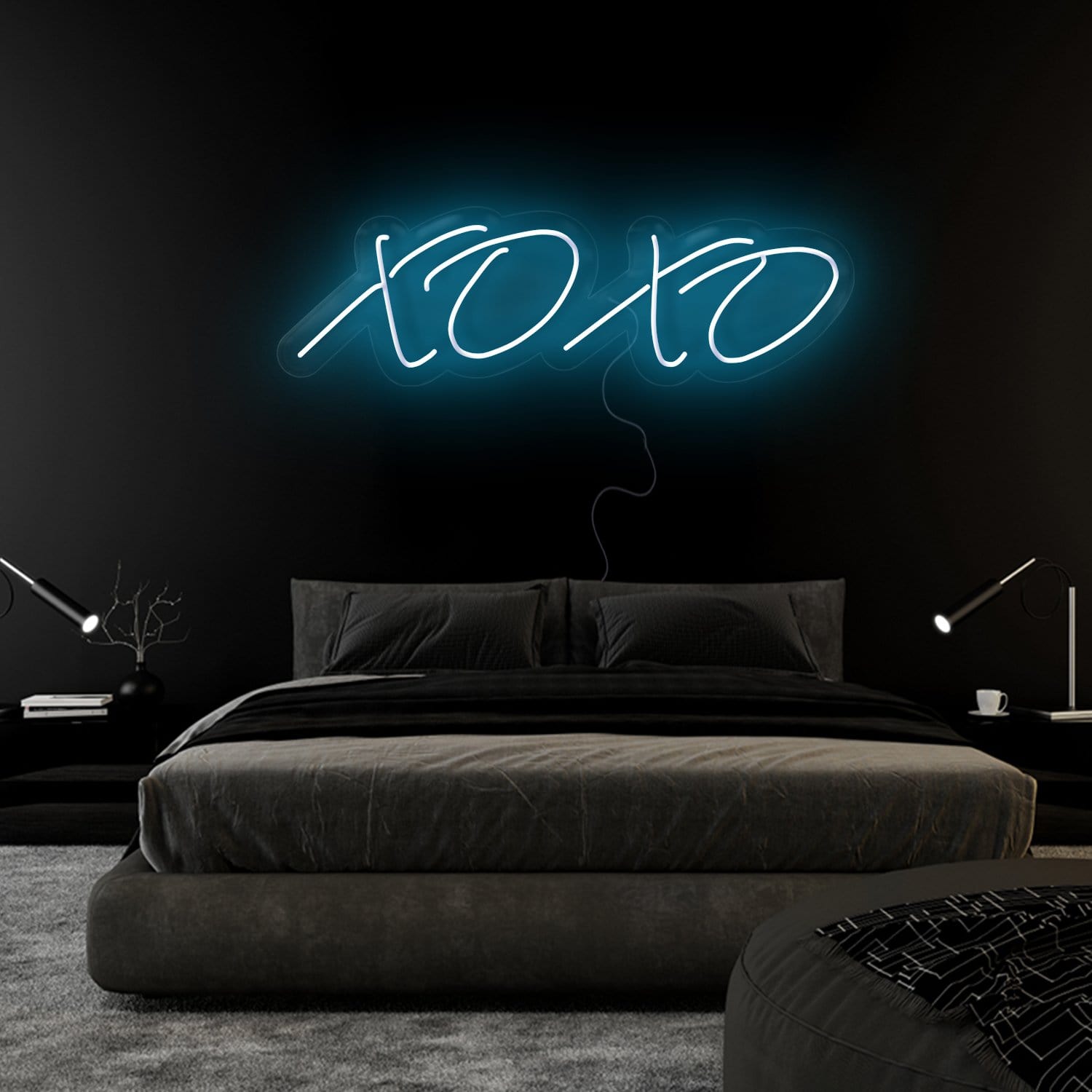 " Xo Xo" LED Neonschild Sign Schriftzug - NEONEVERGLOW