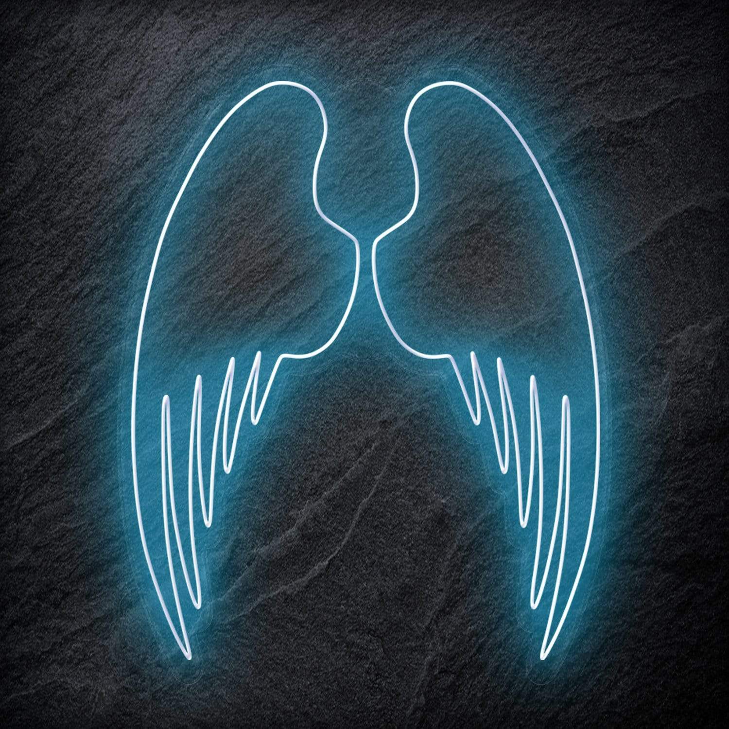 "Flügel" LED Neonschild Sign Schriftzug - NEONEVERGLOW