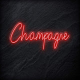 "Champagne" LED Neon Schriftzug - NEONEVERGLOW