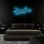 "Flugzeug" LED Neonschild Sign - NEONEVERGLOW