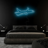 "Flugzeug" LED Neonschild Sign - NEONEVERGLOW