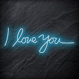 "I Love You" LED Neon Schriftzug Sign - NEONEVERGLOW
