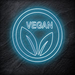 " Vegan" LED Neonschild - NEONEVERGLOW