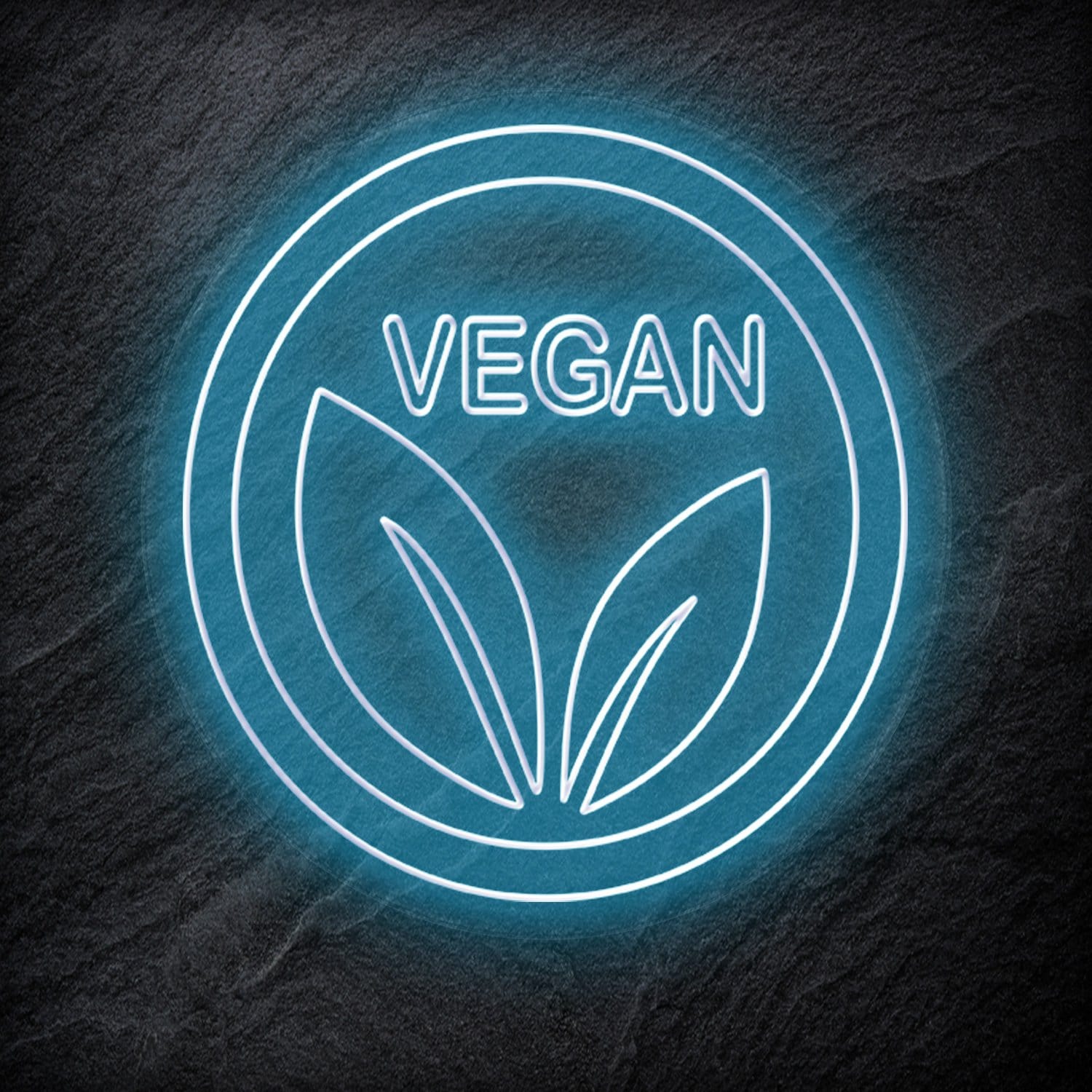 " Vegan" LED Neonschild - NEONEVERGLOW