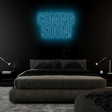 "Coming Soon" LED Neon Sign Schriftzug - NEONEVERGLOW