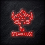 "Steakhouse Restaurant" LED Neon Schild - NEONEVERGLOW