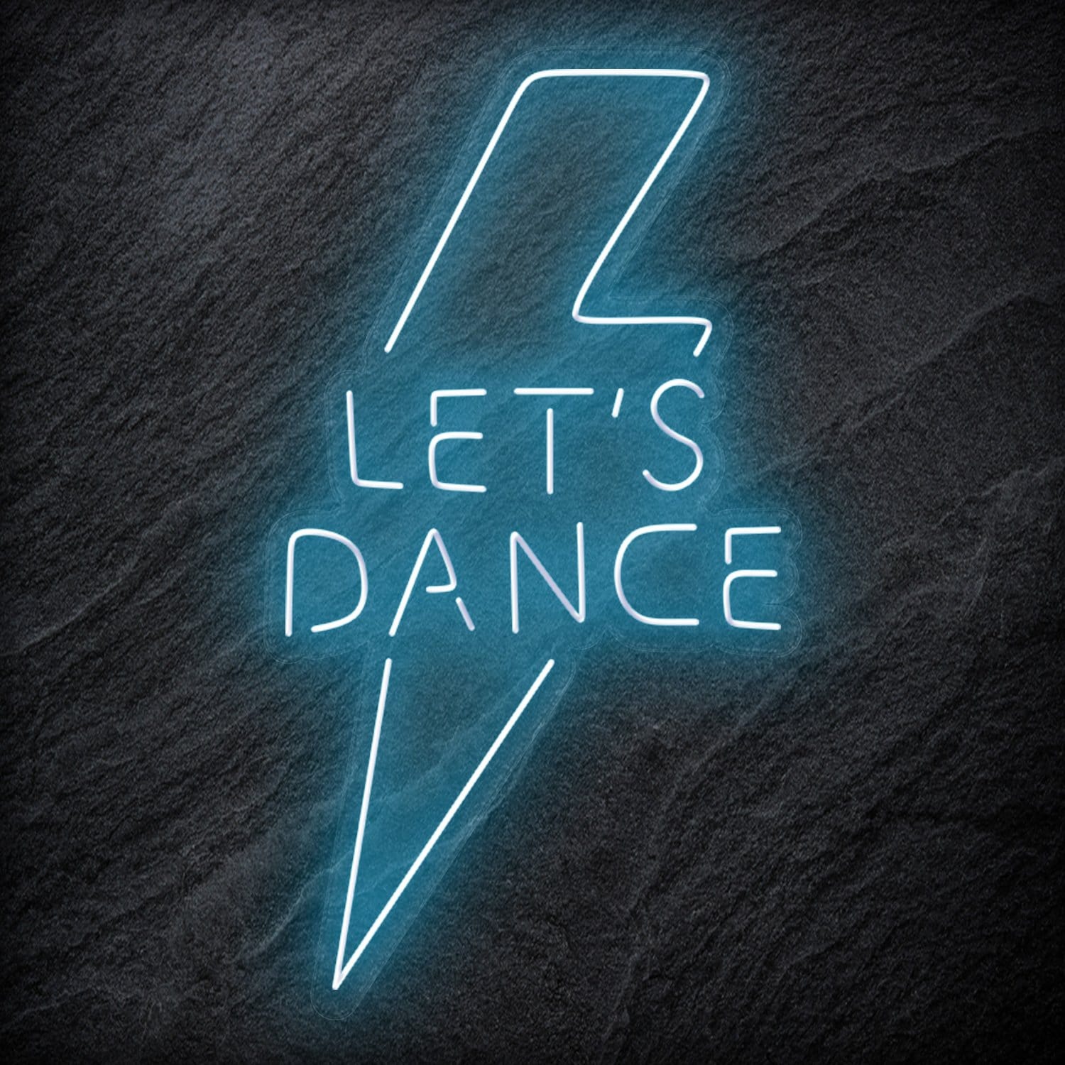 " Let´s Dance " LED Neon Schriftzug - NEONEVERGLOW