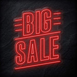 "Sale" LED Neonschild - NEONEVERGLOW