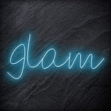 "Glam" LED Neon Schriftzug Sign - NEONEVERGLOW