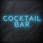 "Cocktail Bar" LED Neon Schriftzug SIgn - NEONEVERGLOW