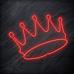 " Krone " LED Neonschild Sign - NEONEVERGLOW
