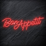 "Bon Appetit" LED Neon Schriftzug - NEONEVERGLOW