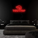 "Thirst Trap" LED Neonschild Sign - NEONEVERGLOW