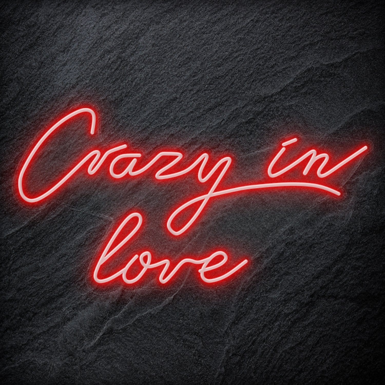 "Crazy In Love" LED Neon Sign Schriftzug - NEONEVERGLOW