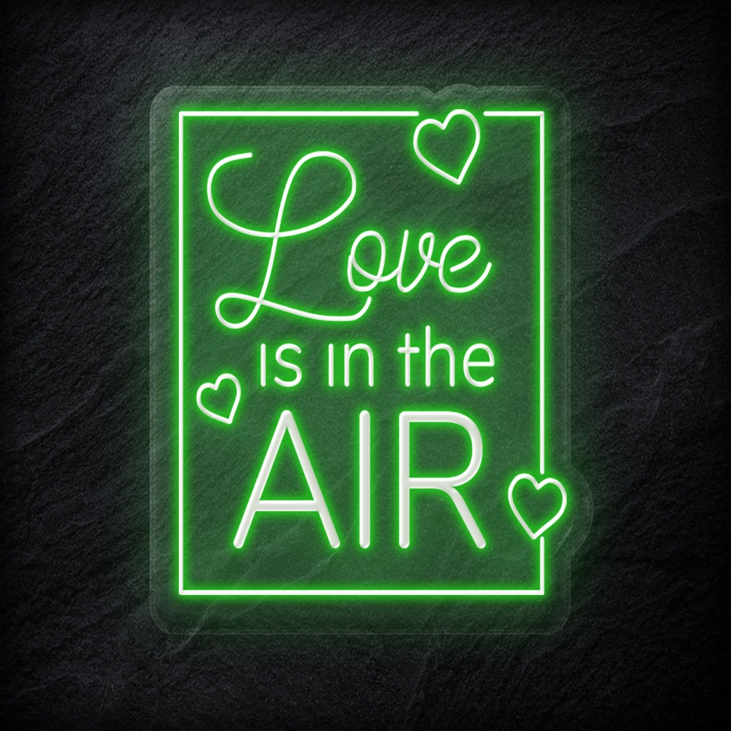 "Love Is in The Air" LED Neonschild - NEONEVERGLOW