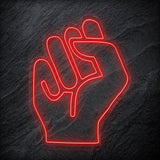 " Hoffnung" LED Neon Sign Schriftzug - NEONEVERGLOW