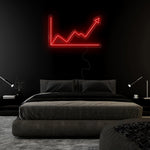 "Aktien" LED Neonschild Sign - NEONEVERGLOW