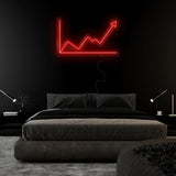 "Aktien" LED Neonschild Sign - NEONEVERGLOW