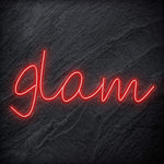 "Glam" LED Neon Schriftzug Sign - NEONEVERGLOW