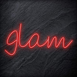 "Glam" LED Neon Schriftzug Sign - NEONEVERGLOW