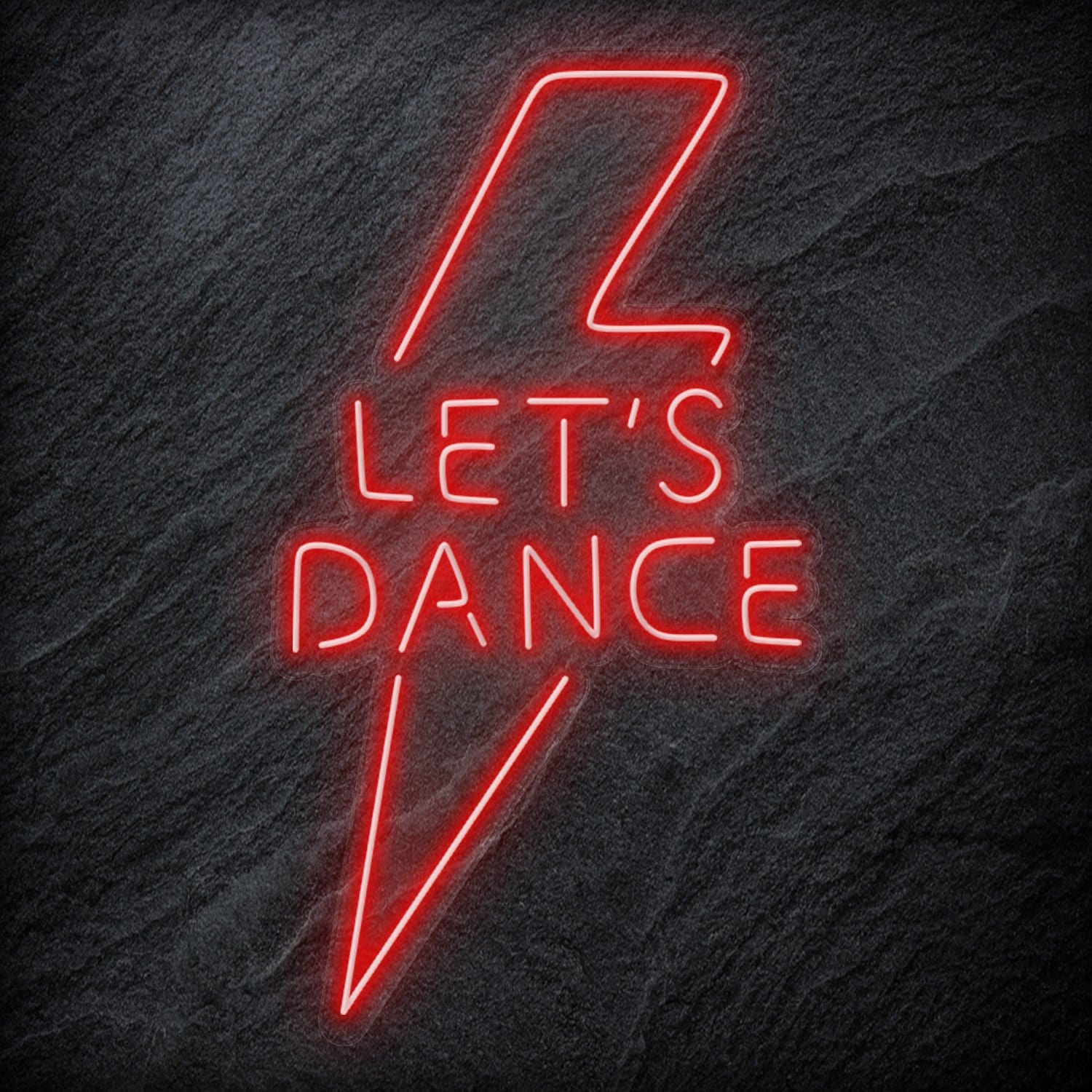 " Let´s Dance " LED Neon Schriftzug - NEONEVERGLOW