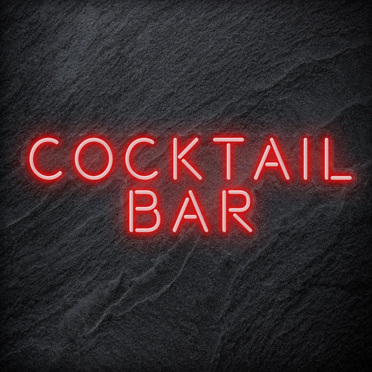 "Cocktail Bar" LED Neon Schriftzug SIgn - NEONEVERGLOW