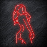 "Girl" LED Neonschild Sign - NEONEVERGLOW