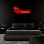 "Princess" LED Neon Sign Schriftzug - NEONEVERGLOW
