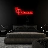 "Princess" LED Neon Sign Schriftzug - NEONEVERGLOW