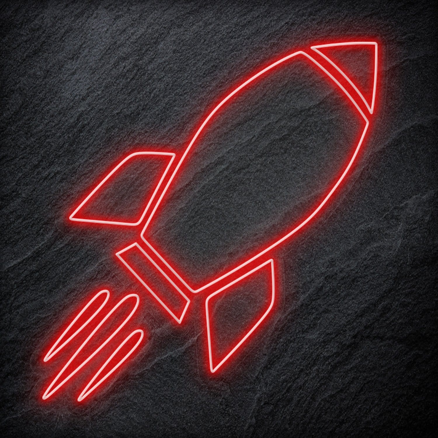 "Rocket" LED Neonschild - NEONEVERGLOW