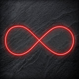 "Unendlich" LED Neonschild Schriftzug Sign - NEONEVERGLOW