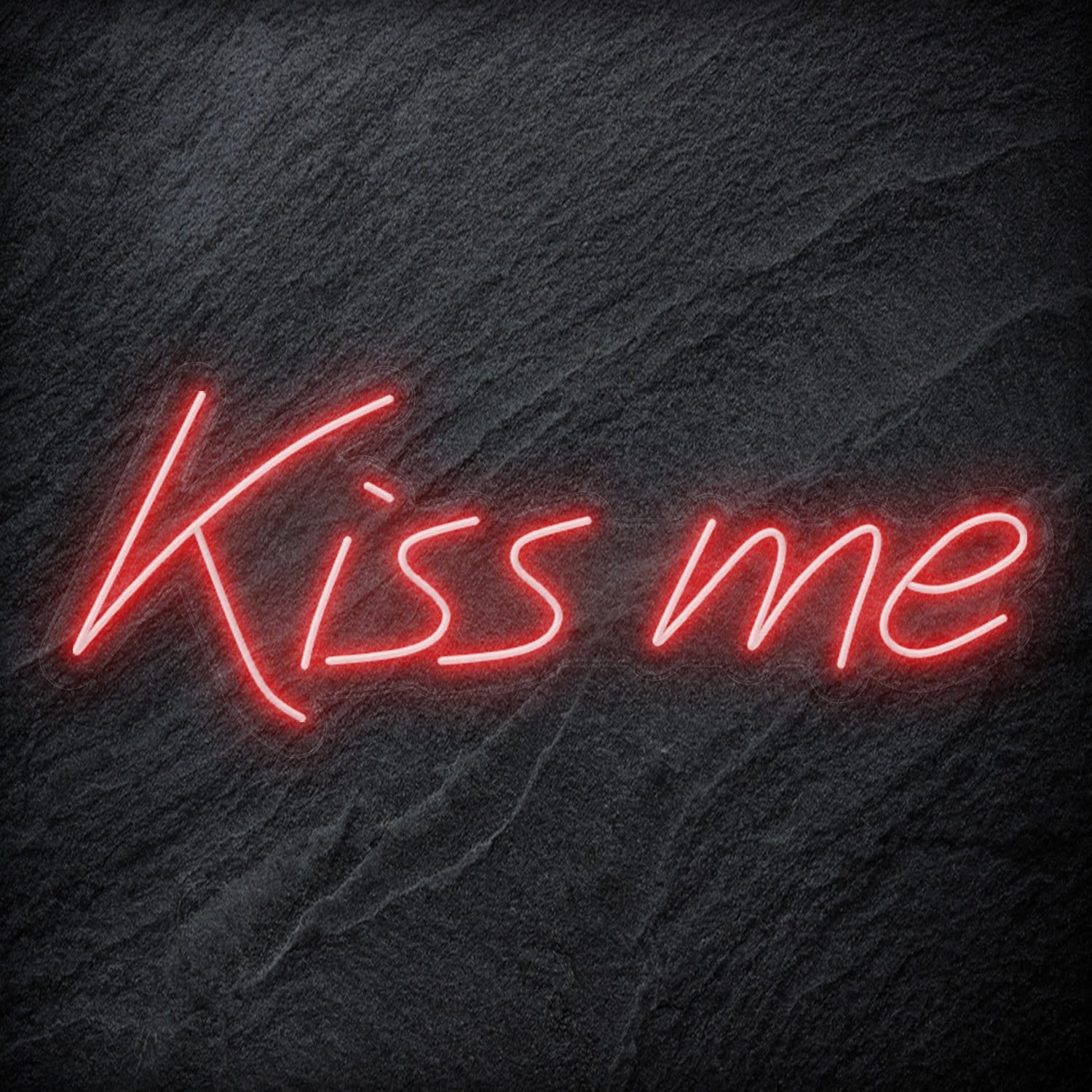 "Kiss Me" LED Neon Schriftzug Sign - NEONEVERGLOW